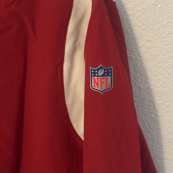 Arizona Cardinals Nike Sideline Coaches Chevron Lockup Quarter-Zip Men’s XL - Picture 6 of 9